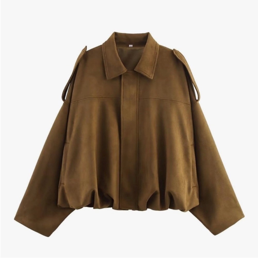 NWOT Zara suede jacket
